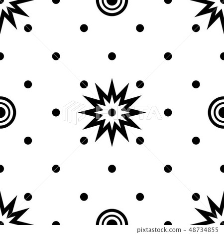 Abstract seamless texture. Graphic modern pattern 48734855