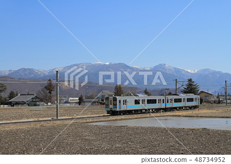 Azumino in early spring of Otori Line 48734952
