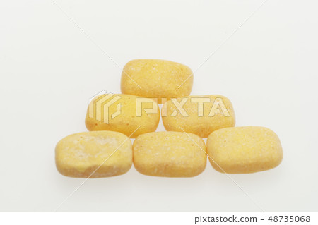 小山雀橙色芒果膠粘 48735068