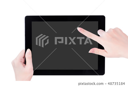 Feminine hand intelligent hand machine flat electric reed clipping mockup clipping path mockup path Feminine hand intelligent hand machine flat electric reed clipping mockup clipping path mockup path 48735184