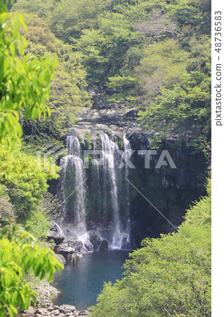 Cheonjeyeon Waterfall Cheonjeyeon Waterfall 48736583