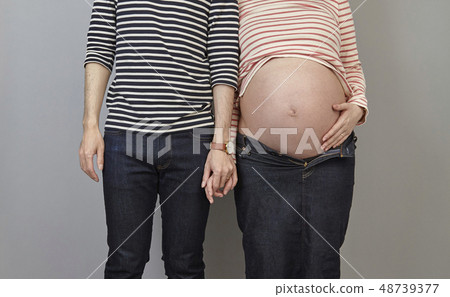 Maternity photo / border / front / couple Maternity photo / border / front / couple 48739377