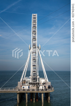ferris wheel by the sea ferris wheel by the sea 48740441