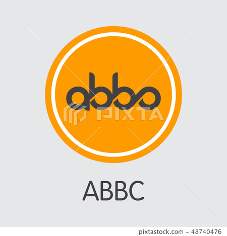 ABBC - Abbc Coin. The Market Logo of Money or Market Emblem. ABBC - Abbc Coin. The Market Logo of Money or Market Emblem. 48740476