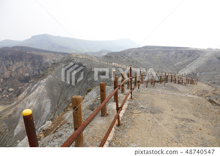 Mt. Aso Mt. Minamiaso Village Kyushu 48740547