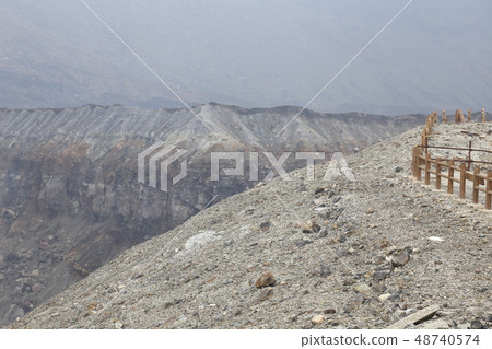 Mt. Aso Mt. Minamiaso Village Kyushu 48740574
