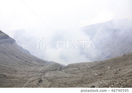 Mt. Aso Mt. Minamiaso Village Kyushu 48740595