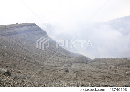 Mt. Aso Mt. Minamiaso Village Kyushu 48740598