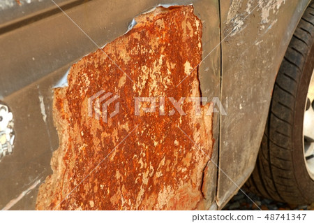 Old car rusty vintage 48741347