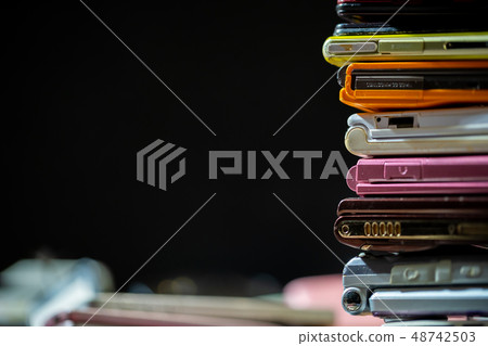 城市礦山小家電回收法手機Sumaho Garakae使用Sumaho垃圾 48742503