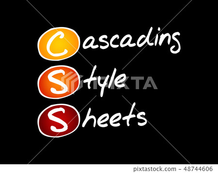 CSS - Cascading Style Sheets acronym CSS - Cascading Style Sheets acronym 48744606