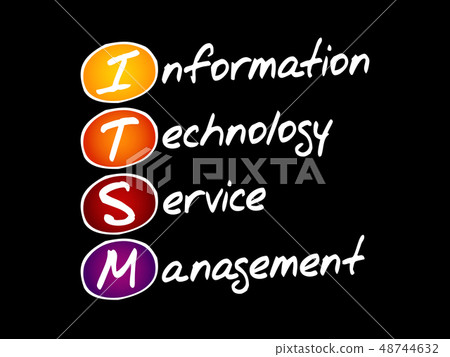 ITSM, acronym business concept ITSM, acronym business concept 48744632