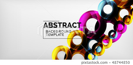 Modern geometrical abstract background, vector design Modern geometrical abstract background, vector design 48744850