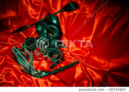 Close up bdsm outfit. Bondage, kinky adult sex Close up bdsm outfit. Bondage, kinky adult sex 48744865