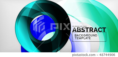Modern geometrical abstract background, vector design Modern geometrical abstract background, vector design 48744906