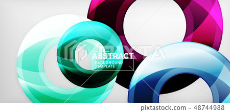 Modern geometrical abstract background, vector design Modern geometrical abstract background, vector design 48744988