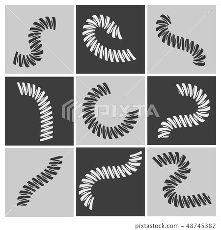 Flexible springs set 48745387