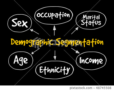 Demographic segmentation mind map Demographic segmentation mind map 48745508