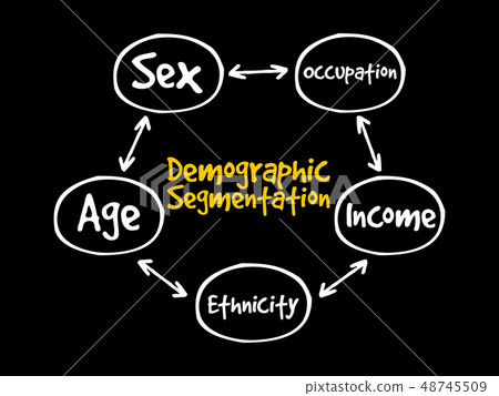 Demographic segmentation mind map 48745509