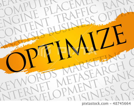 OPTIMIZE word cloud collage OPTIMIZE word cloud collage 48745664