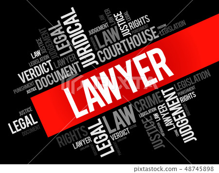 Lawyer word cloud collage Lawyer word cloud collage 48745898