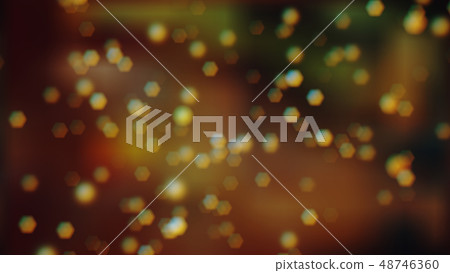 Bokeh effect of blurred highlights and reflections 48746360