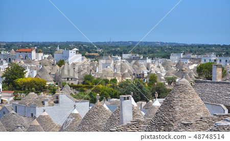 The traditional Trulli houses from Alberobello 48748514