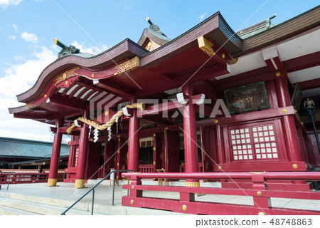 2019年3月,笠間稻荷神社大廳(茨城縣笠城市) 2019年3月,笠間稻荷神社大廳(茨城縣笠城市) 48748863