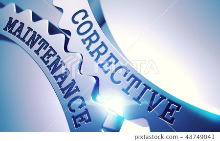 Corrective Maintenance - Mechanism of Metallic Gears. 3D. Corrective Maintenance - Mechanism of Metallic Gears. 3D. 48749041