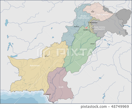 Map of Pakistan Map of Pakistan 48749969