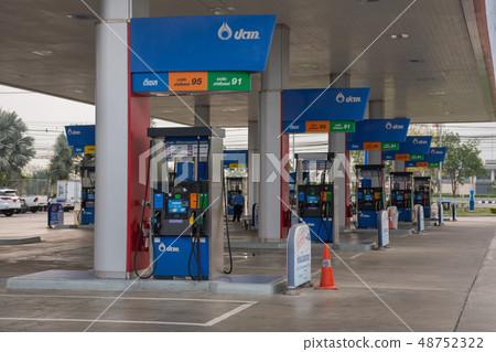 Petrol gas station Petrol gas station 48752322