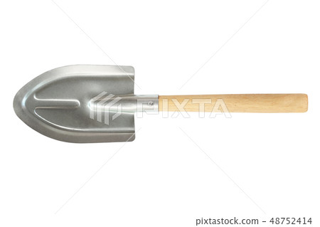 Garden shovel isolated on white background 48752414