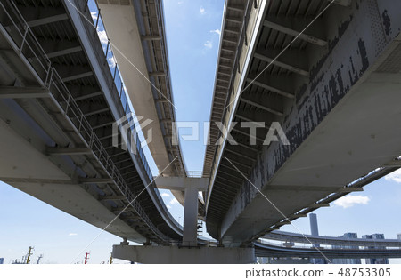 Three-dimensional crossing of the Tokyo Metropolitan Expressway Three-dimensional crossing of the Tokyo Metropolitan Expressway 48753305