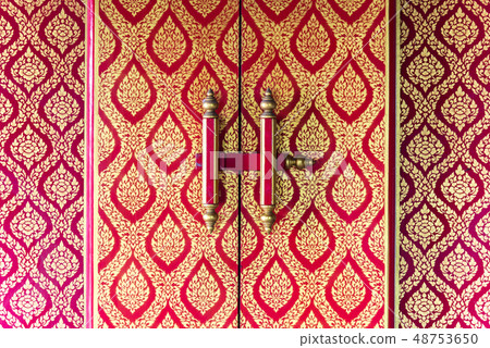 Phra ubosot in buddhist temple Wat Lo Sutthawat Phra ubosot in buddhist temple Wat Lo Sutthawat 48753650