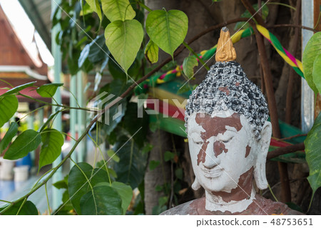 Buddha statue in buddhist temple Wat Lo Sutthawat Buddha statue in buddhist temple Wat Lo Sutthawat 48753651