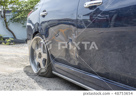 Car crash from car accident on the road Car crash from car accident on the road 48753654
