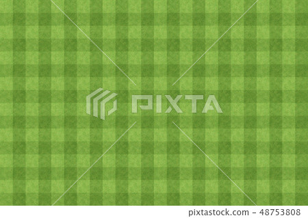 無縫淡綠色格子草坪圖案 48753808
