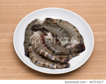 Raw shrimp black tiger Raw shrimp black tiger 48753817