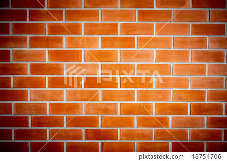 Old brown stone bricks wall pattern background of 48754706
