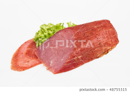 Ham With Greenery Ham With Greenery 48755315