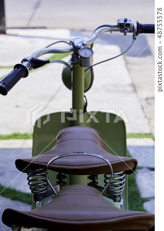 vintage Italian scooter of the Lambretta vintage Italian scooter of the Lambretta 48755578