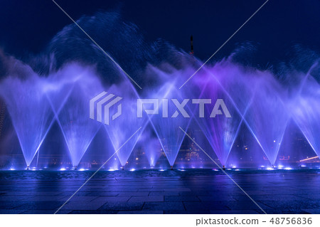 The fountain Showing at the Bangkok new department store, art and presenting concept The fountain Showing at the Bangkok new department store, art and presenting concept 48756836
