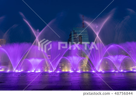The fountain Showing at the Bangkok new department store, art and presenting concept The fountain Showing at the Bangkok new department store, art and presenting concept 48756844