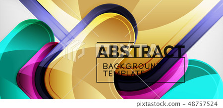 Arrow background, modern style geometry design element. Vector illustration for wallpaper 48757524