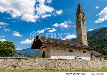 Church of Saint Anthony the Abbot in Pelugo Italy Church of Saint Anthony the Abbot in Pelugo Italy 48759484