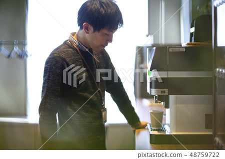 Office coffee machine image 48759722