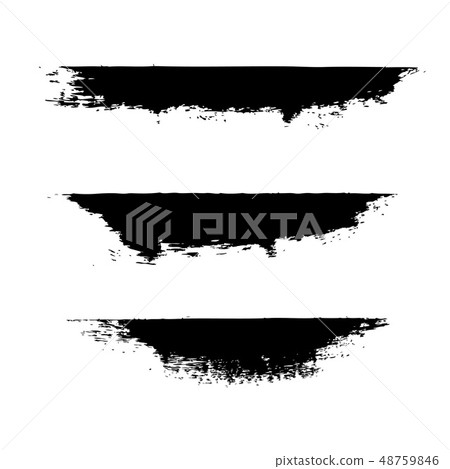 Black Blobs Isolated 48759846