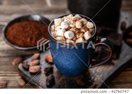 Cup of hot chocolate 48760747