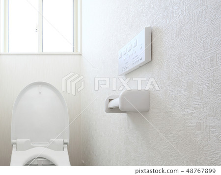 新建的住宅廁所形象 新建的住宅廁所形象 48767899