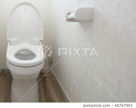 新建的住宅廁所形象 新建的住宅廁所形象 48767901